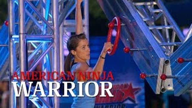 First Woman to Complete the American Ninja Warrior Course Is So Badass