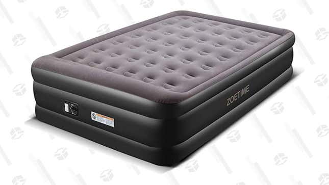 Zoetime Queen Elevated Raised Air Mattress | $48 | Amazon | Promo Code F349HVRB
