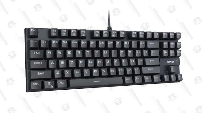 AUKEY KM-G9 87-Key Mechanical Keyboard | $21 | Amazon | Use the promo code GJAPR7EW at checkout

