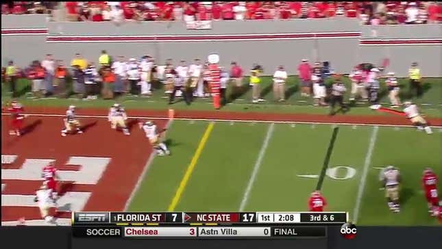 Jacoby Brissett Refuses To Be Tackled; Puts FSU On Upset Alert