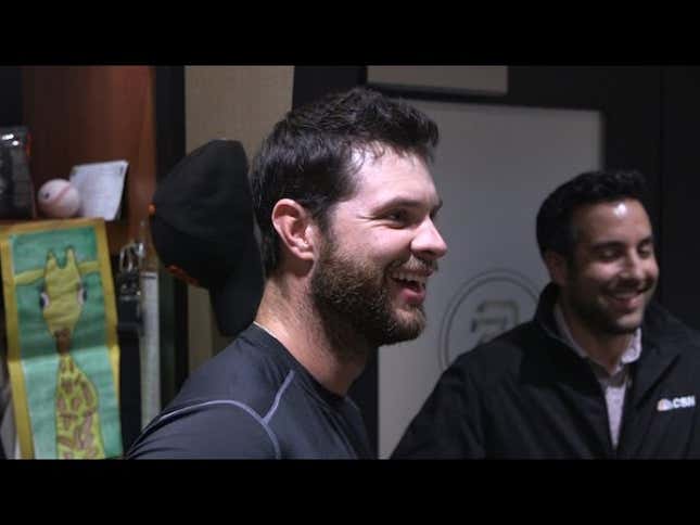 Brandon Belt Was Pumped About Getting To 69