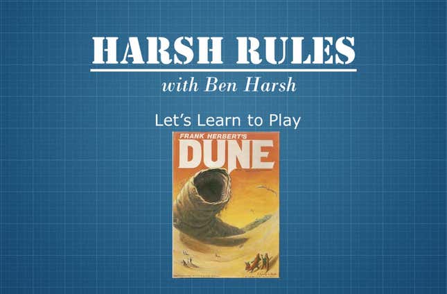 The Classic <i>Dune</i> Board Game Is Coming Back After Over 30 Years Out Of Print