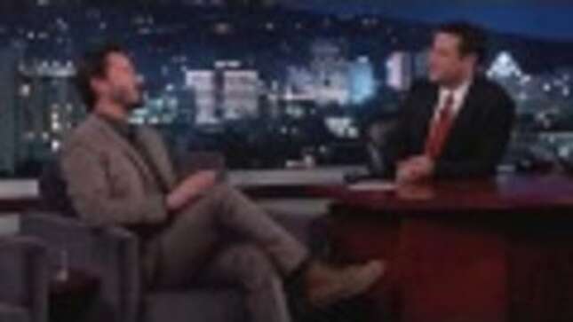 Keanu Reeves Sees a Ghost!