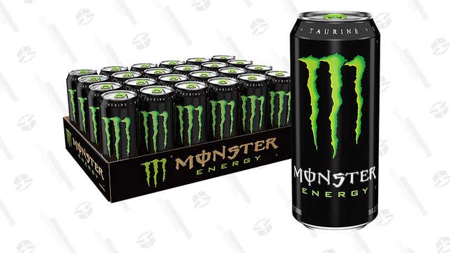 24-Pack of Monster Energy Drink | $25 | Amazon | Clip coupon + subscribe &amp; save