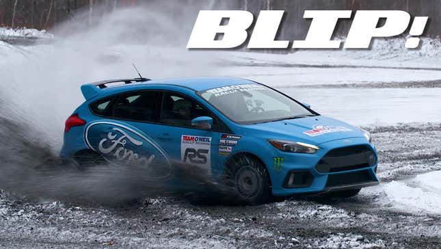 The Ford Focus RS' Drift Mode Is Actually Way Faster Than You'd Expect