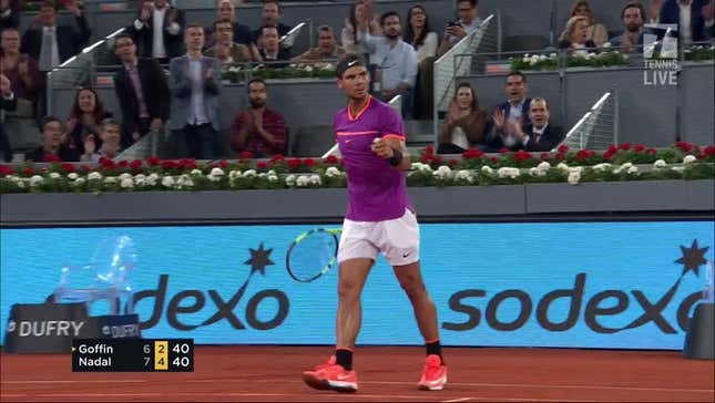 Rafael Nadal Owns The Dirt And Anyone Standing On It