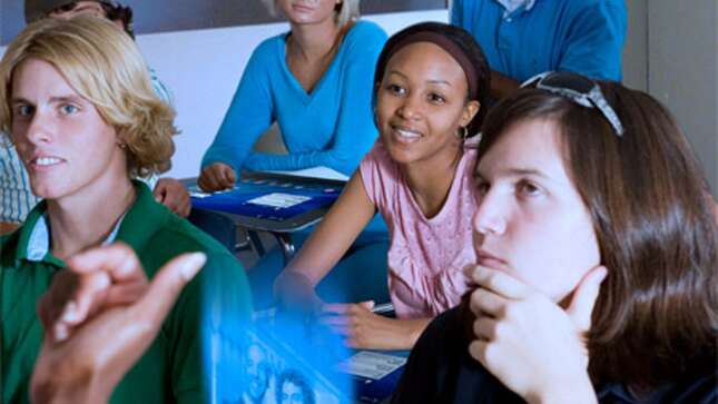 The class of 2086 said it was "laughable" that people against gay marriage were given a legitimate political voice in the early 21st century.