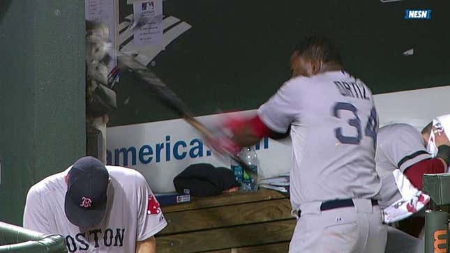 What Do You Get For The Baseball Player Who Has Everything? A Busted Up Phone Box