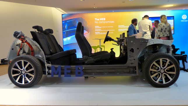 Image for article titled The Fascinating Engineering Behind VW's Electric Car Platform of the Future