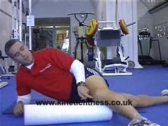 Ease Muscle Tightness and Give Yourself a Massage with a Foam Roller