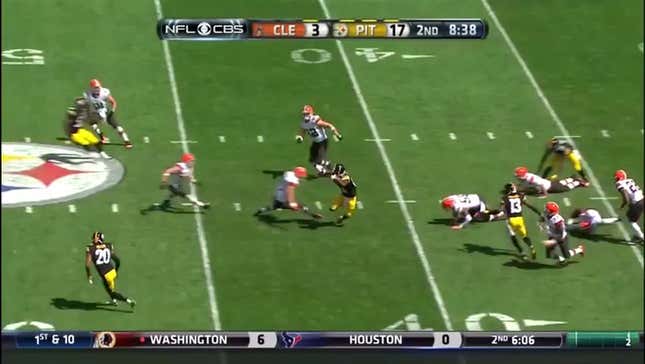 Antonio Brown Introduces The Front Heel Kick To The NFL