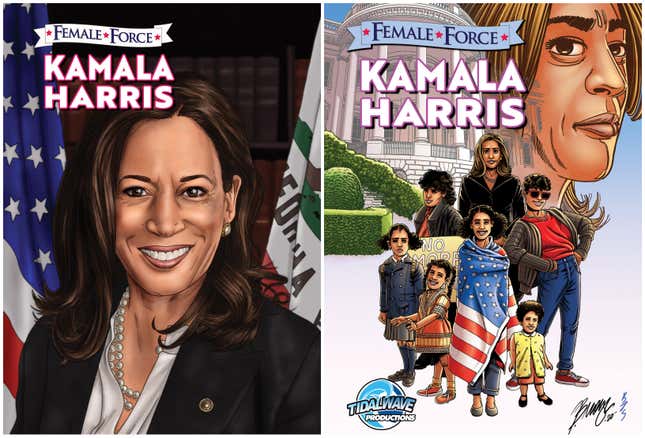 Image for article titled Happy Birthday, Kamala Harris—and Welcome to the Female Force!