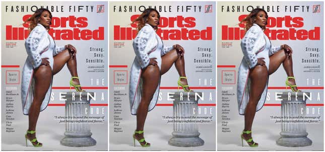 Image for article titled Serena Williams Tops the 4th Annual Sports Illustrated Fashionable 50