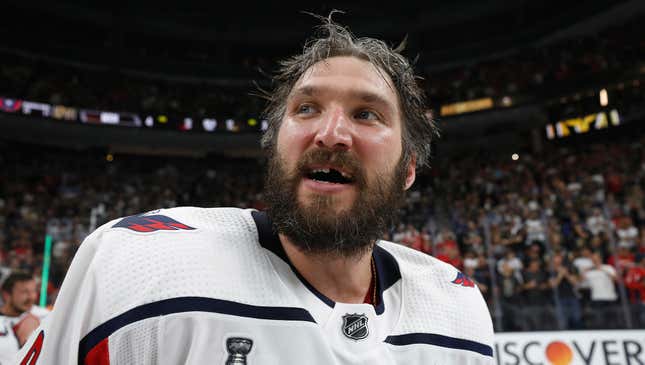 Image for article titled Ovechkin Hopes To Inspire Other Athletes To Power Through Month-Long Bender