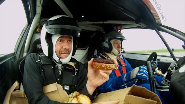 Don't Make Your Lunch In A Rowdy Leaping Rallycross Car