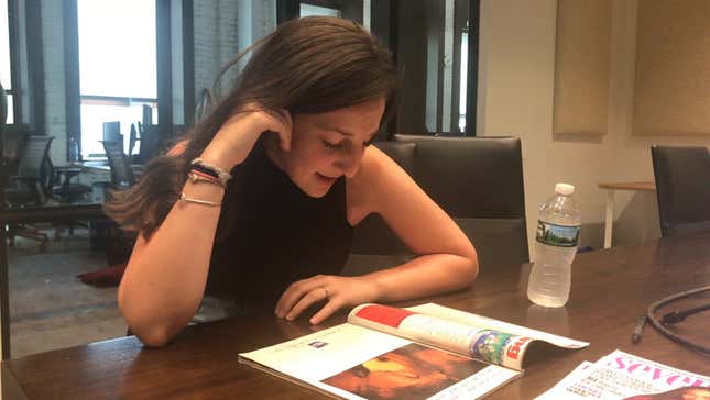 Reading Teen Mags With a Teen