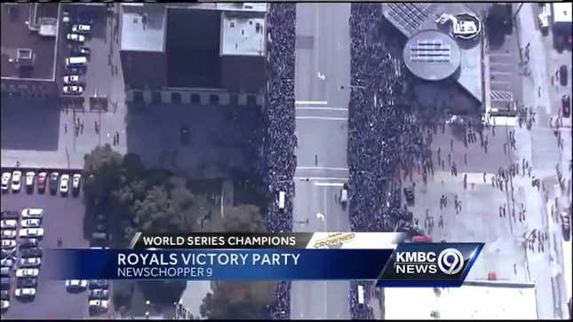 Nearly Twice As Many People As Live In Kansas City Attended The Royals' Parade