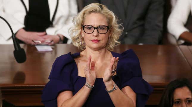 Image for article titled We Need to Talk About How Much Kyrsten Sinema Sucks