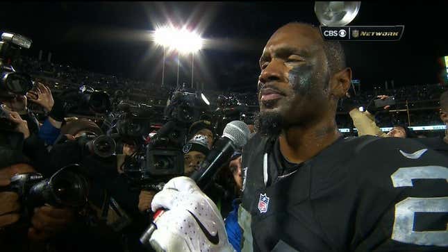 Charles Woodson Delivers Address To Oakland Crowd In Emotional Goodbye