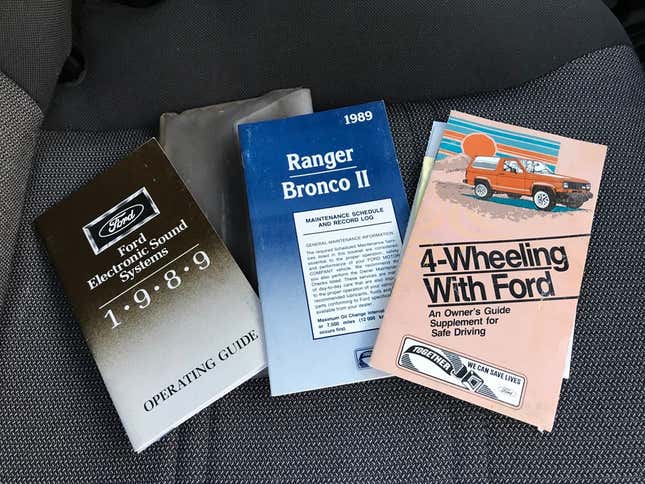 Image for article titled At $6,995, Could This 1989 Ford Bronco II Prove More Desirable Than the Original?