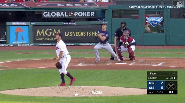 Trevor Bauer Knows He Could Just Not Pitch To Max Kepler, Right?