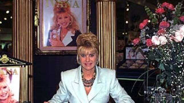 Ivana Trump, a leader of the movement to grant the nation's wealthiest one percent minority status.