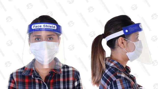 

Reusable Face Shields (10-Pack) | $19 | MorningSave 