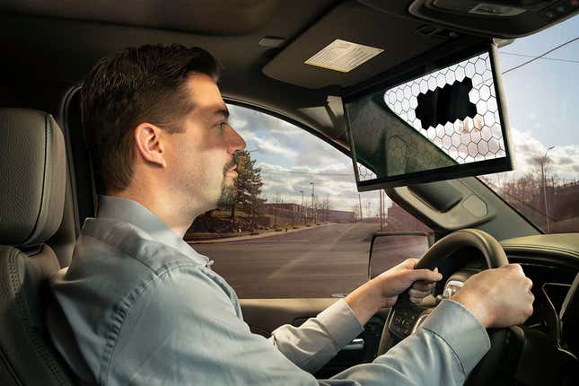 Image for article titled Those Vultures At Bosch Stole My Idea For An LCD-Based Dynamic Sun Visor