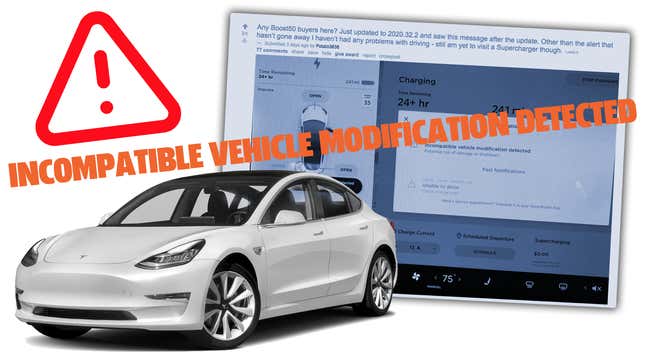 Image for article titled Tesla Is Cracking Down On Performance-Enhancing Hacks For The Model 3