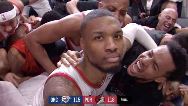 Damian Lillard Eliminates Thunder In Completely Psychotic Fashion