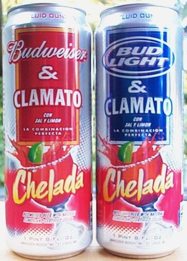 Image for article titled Tomato-Beer Smackdown: Bud Clamato Vs. Modelo Especial