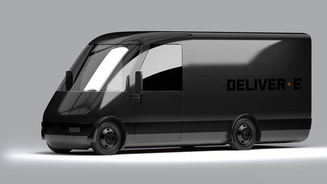 Image for article titled Bollinger&#39;s Slick New Electric Van Has A Massive Greenhouse And Gets Five Battery Options