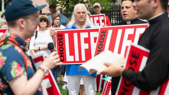 Anti-Abortion Groups Are Mad That the Coronavirus Has Made It a Little Bit Harder to Harass People