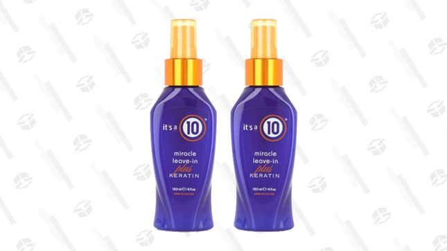 It’s a 10 Miracle Leave-In Plus Keratin, 2-pock | $30 | HauteLook 