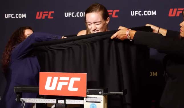 Image for article titled Aspen Ladd's Weigh-In Was Horrifying