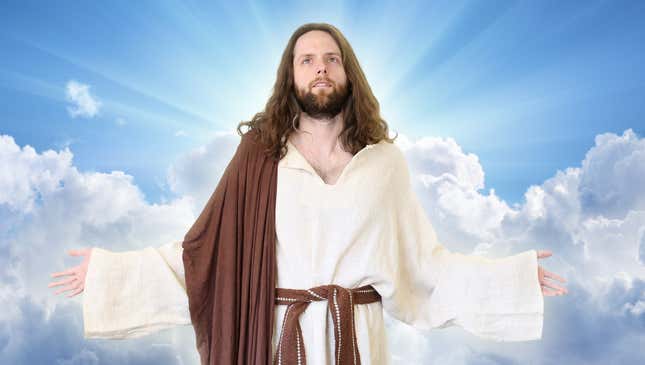 Jesus Announces Plans To Return Once The Dow Clears 27,000