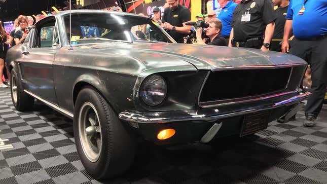 Image for article titled The Mustang From &quot;Bullitt&quot; Sells For $3.74 Million At Auction