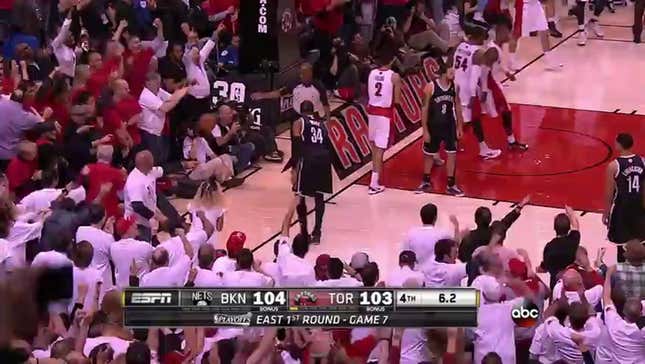 Raptors' Final Shot At Series Win Denied By Paul Pierce