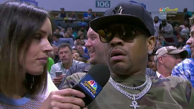 Allen Iverson On The Sixers: “I Love My Little Dudes, They’re My Little Guys, I Love Them”
