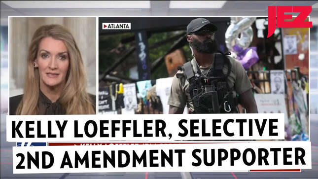 NRA Queen Sen. Kelly Loeffler Apparently Doesn't Think The Second Amendment Applies to Black People