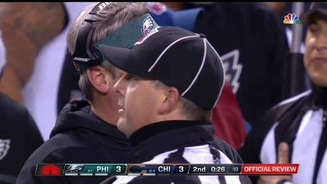Bears Complete 30-Yard Pass For No Gain As Officials Recover Fumble