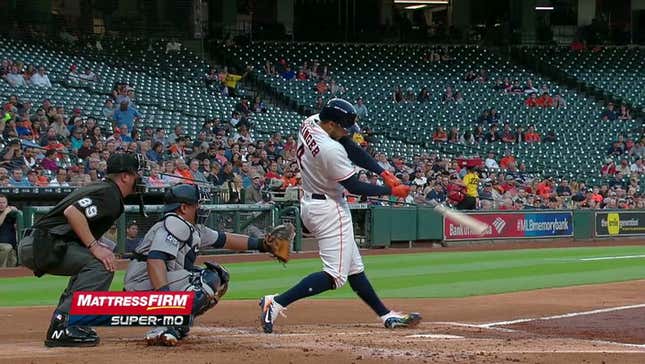 George Springer Has Zero Regard For Life Of Baseball, Smashes Dinger
