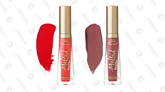 Melted Matte Long Wear Lipstick | $11 | Too Faced