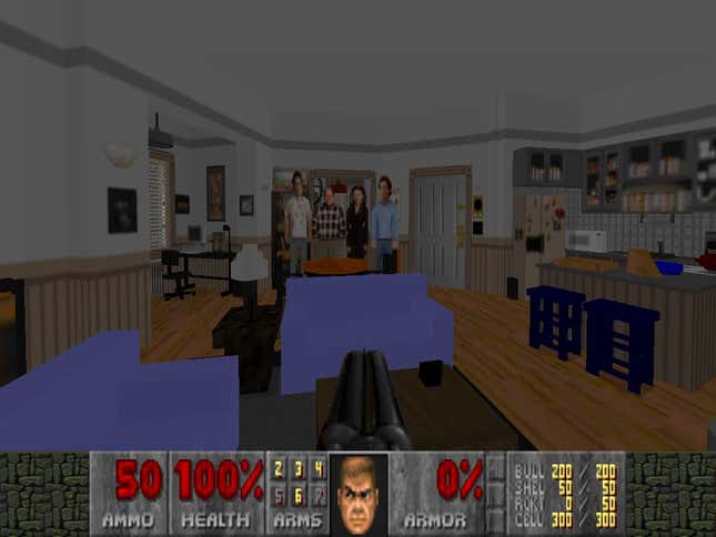 Seinfeld's Apartment Recreated in <i>Doom 2</i>