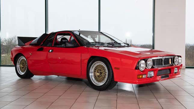 Image for article titled Lancia 037 Test Car Headed To Auction Shows Rally Hero As You&#39;ve Rarely Seen It Before