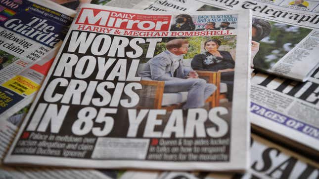 Image for article titled Windsors &#39;Saddened&#39; to Learn of Their Own Racism