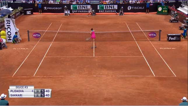 Karolina Pliskova Unleashes Rage Upon Umpire's Chair