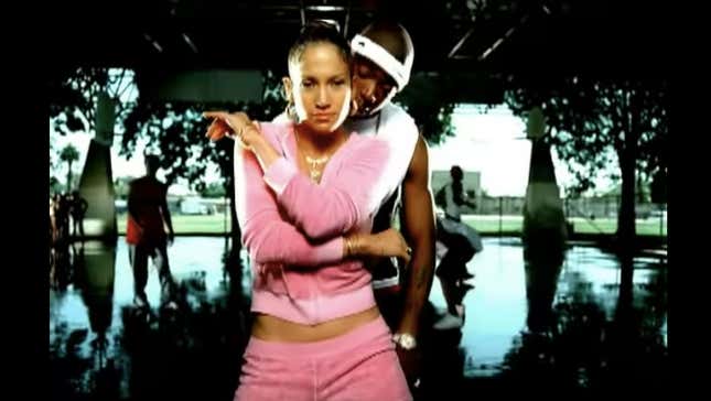 Image for article titled Let's Not Forget J. Lo's Velour Suits and Other Classic Music Video Looks