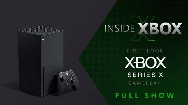 Image for article titled Watch The Xbox Series X Gameplay Reveal Live Right Here