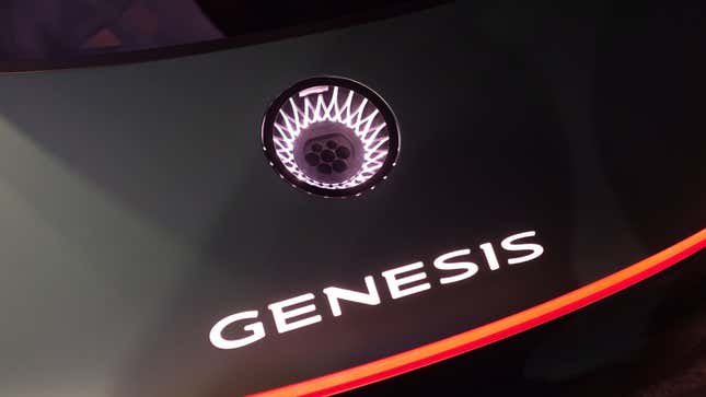 Image for article titled Take a Closer Look at The New Genesis Mint Luxury EV Hatchback Concept